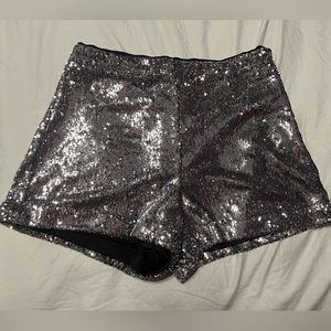 NWOT FREE PEOPLE SEQUIN SHORTS